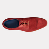 Nixon - Burgundy Suede | Stylish Leather Shoes for Men
