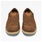 Premium Slip-On Leather Shoes | Stylish Brown Casual