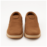 Comfortable Slip-On Leather Shoes | Casual Brown