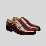 Middlewich – Burgundy Calf Leather Shoes | Elegant & Refined Classic Footwear