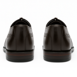 Handmade Dark Brown Brogue Oxford Shoes