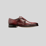 Middlewich – Burgundy Calf Leather Shoes | Elegant & Refined Classic Footwear