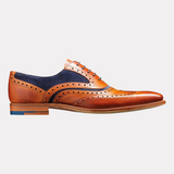 Cedar Calf Blue Suede McClean oxford
