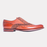 Premium Chestnut Calf Polo Suede men’s shoe