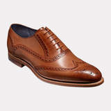 Hand-painted Brown Valiant men’s shoe