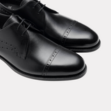 Handmade Ealing Black Calf shoe