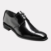 Handmade Darlington Black Hi-Shine shoe