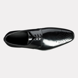 Handmade Darlington Black Hi-Shine shoe