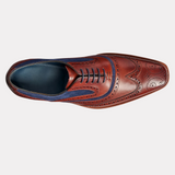 Mcclean - Rosewood Calf  Navy Suede