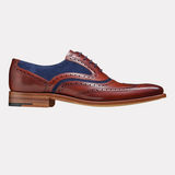 Mcclean - Rosewood Calf  Navy Suede