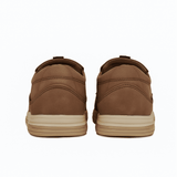 Premium Slip-On Leather Shoes | Stylish Brown Casual 