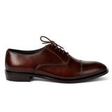 Brown Leather Oxford Shoes