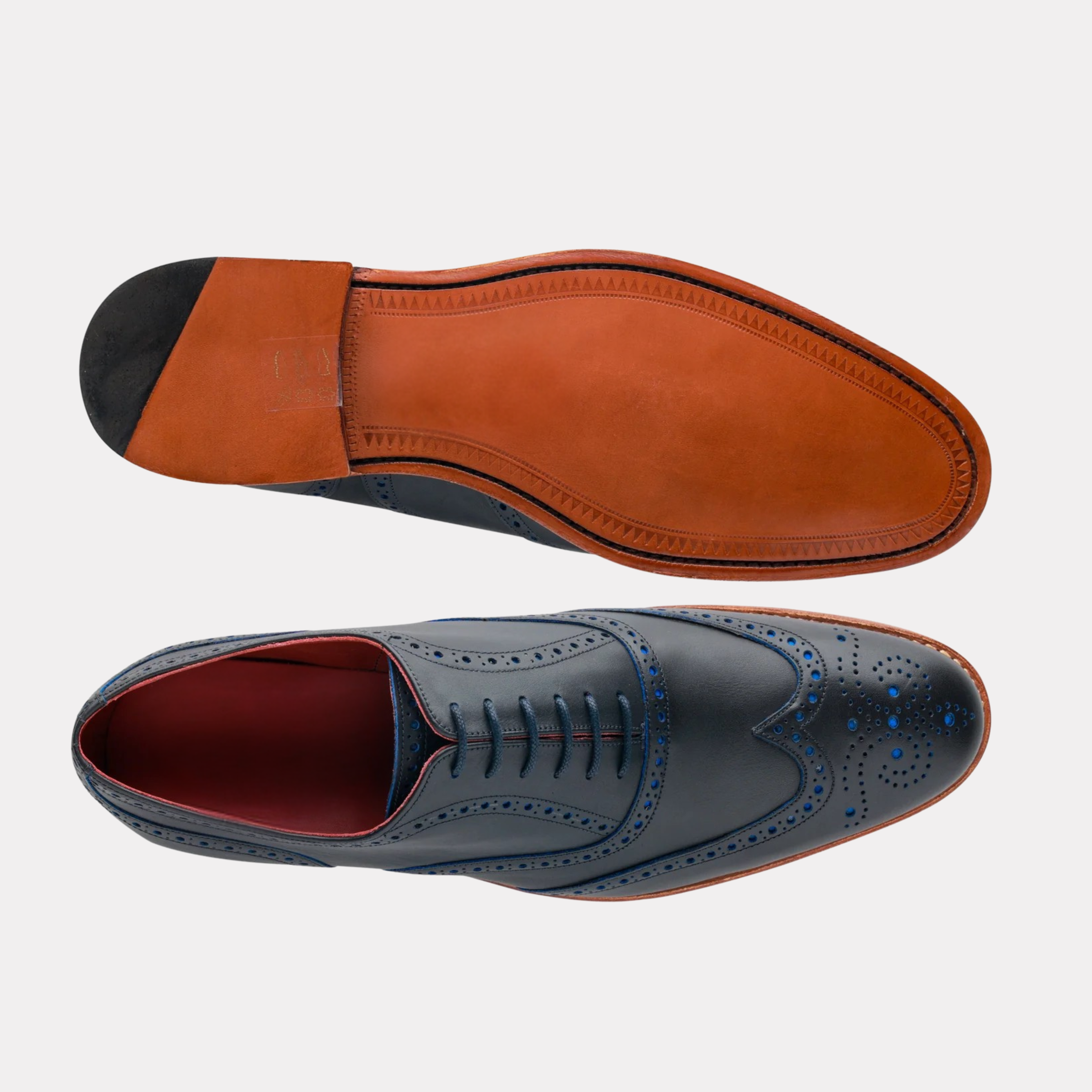 Brando 2 - Navy Calf Blue Punch