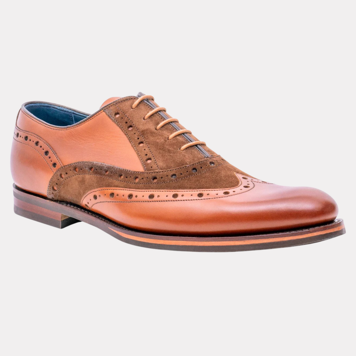 Abingdon - Chestnut Calf/Polo Suede