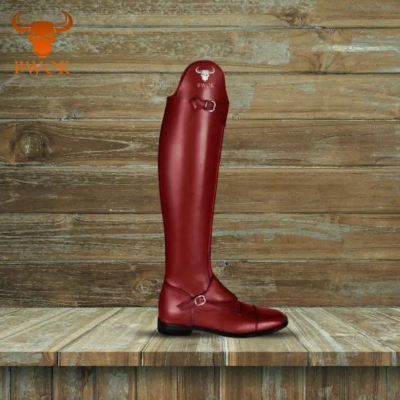 Handmade Leather Riding Boots | Custom Tall Equestrian Boots for Men & Women in 6 Colors