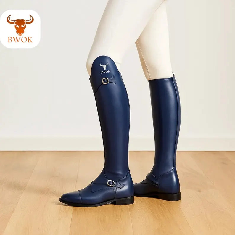 Handmade Leather Riding Boots | Custom Tall Equestrian Boots for Men & Women in 6 Colors